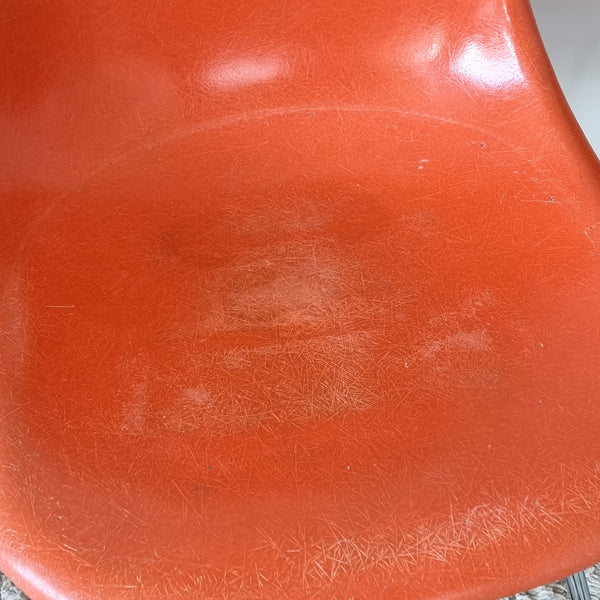 Vintage Eames DSX fiberglass side chairs - Set of 4