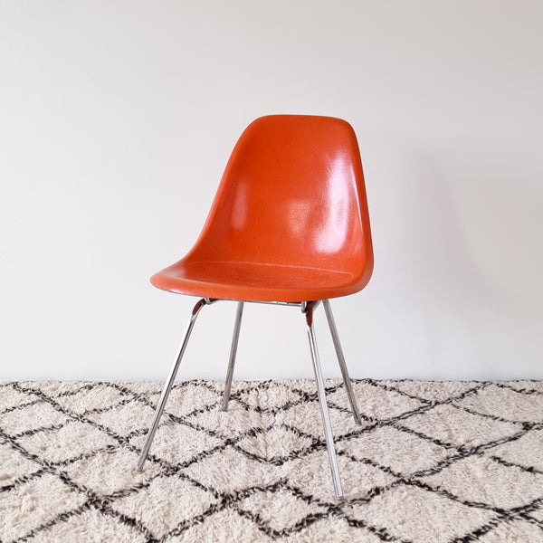 Vintage Eames DSX fiberglass side chairs - Set of 4