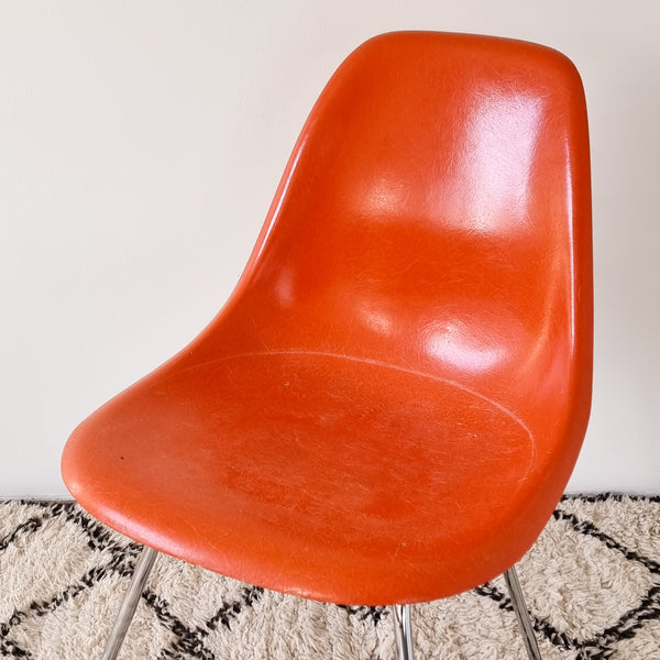 Vintage Eames DSX fiberglass side chairs - Set of 4