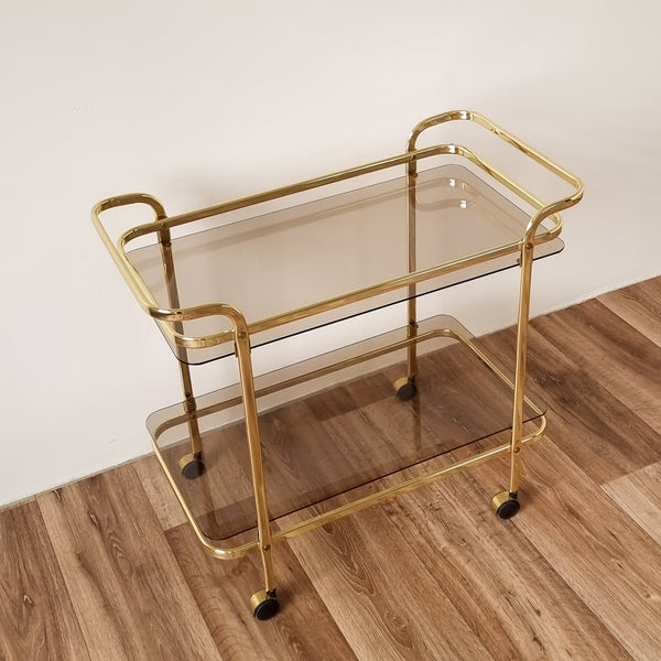§ Gold Bar Cart 80's