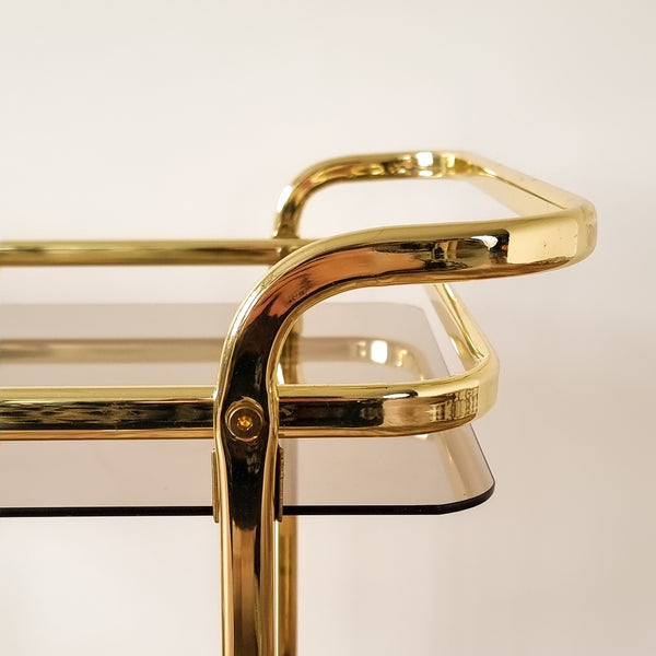 § Gold Bar Cart 80's