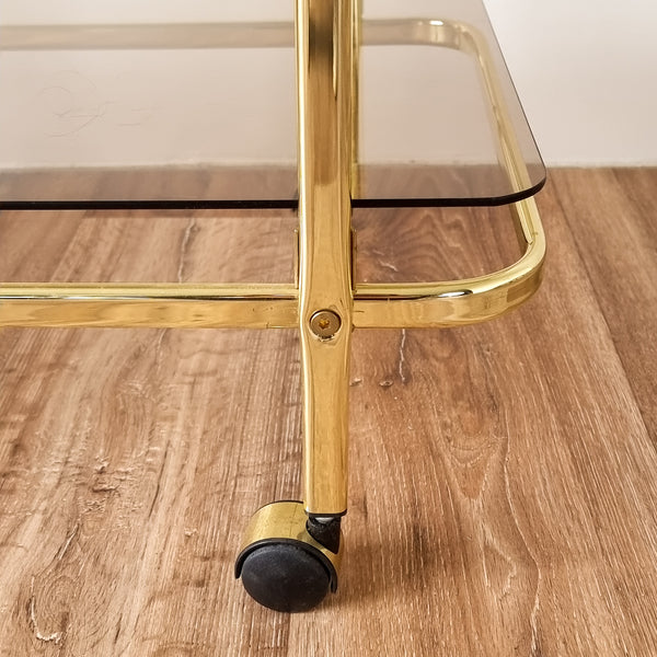 § Gold Bar Cart 80's