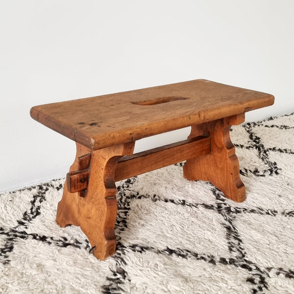 Primitive Footstool