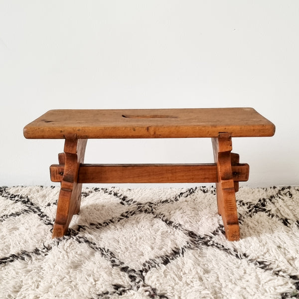 Primitive Footstool