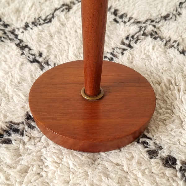 Danish Teak Pedestal Ashtray