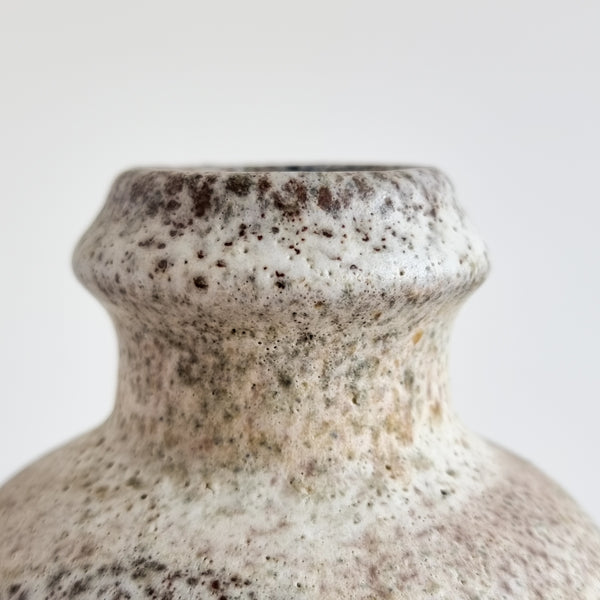 Ceramano Textured Lava Glaze Vase