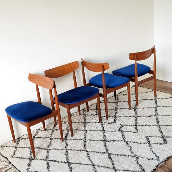G-plan Ib Kofod Larsen Dining Chairs  - set of 4