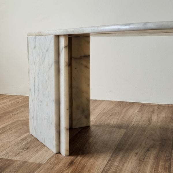 Carrara Marble Coffee Table