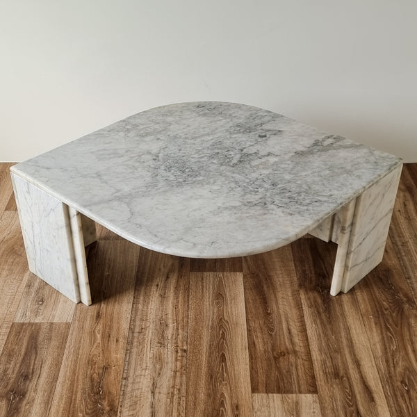 Carrara Marble Coffee Table