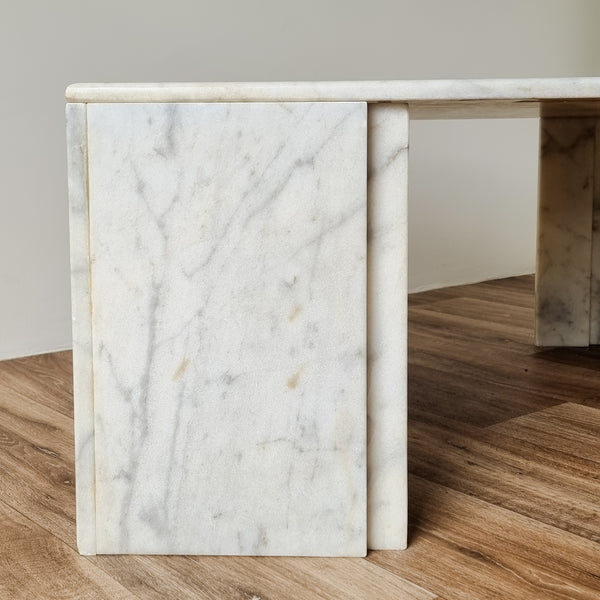 Carrara Marble Coffee Table