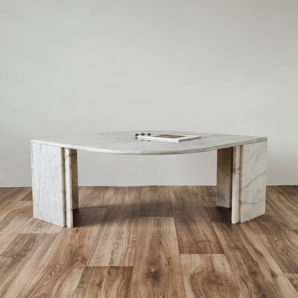 Carrara Marble Coffee Table