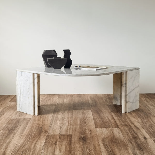 Carrara Marble Coffee Table