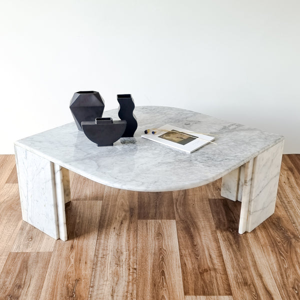 Carrara Marble Coffee Table