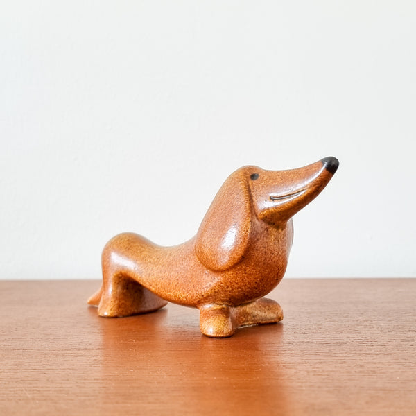 Lisa Larsson Ceramic Dog Figurine