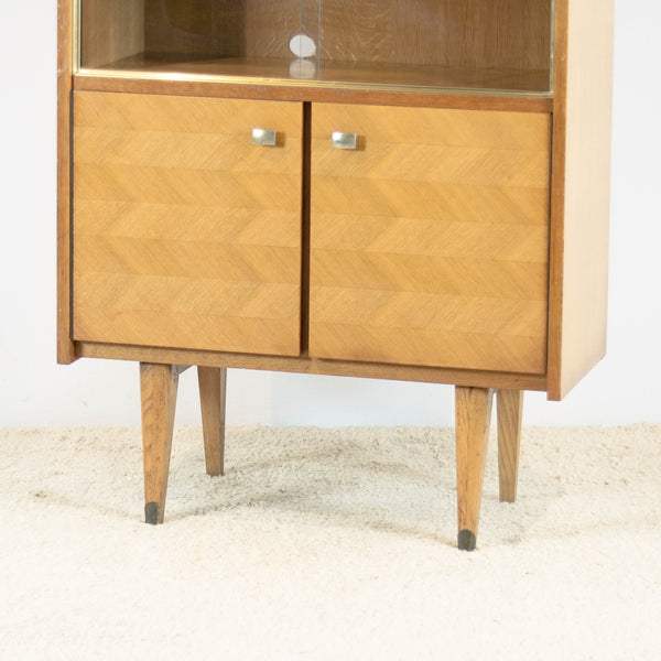 Vintage 50s Vitrine Library or Display Cabinet