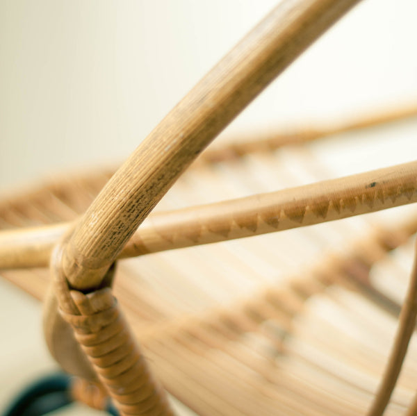 Oddhaus Vintage Furniture Luxembourg Vintage 60s Rattan Shell Chairs
