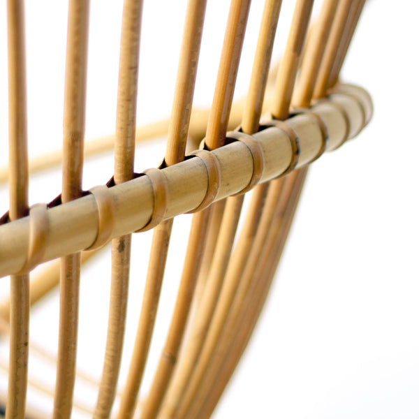Oddhaus Vintage Furniture Luxembourg Vintage 60s Rattan Shell Chairs