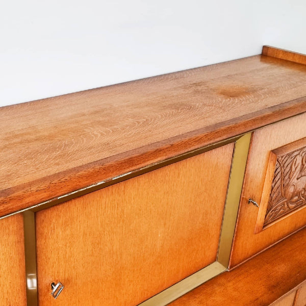 § Sculpted Vintage Animal Sideboard