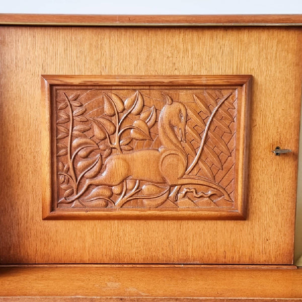 § Sculpted Vintage Animal Sideboard