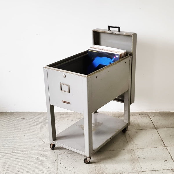 § Industrial File Cabinet - Vinyl Storage