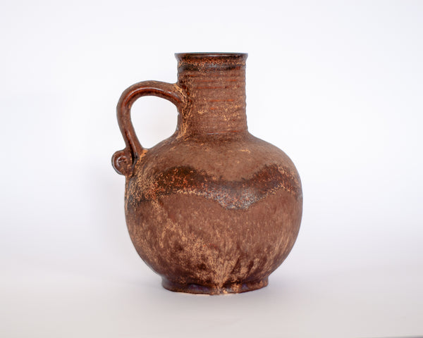 Ruscha Fat Lava Vase 376 26 West Germany