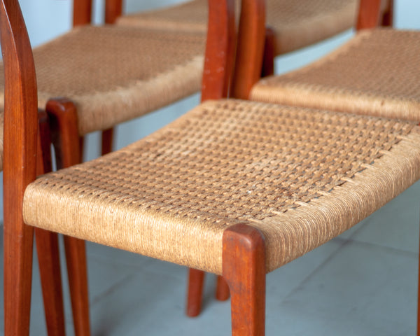 § Niels Moller Model 71 Dining Chairs - Set of 6