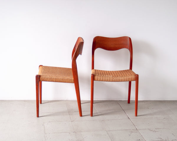 § Niels Moller Model 71 Dining Chairs - Set of 6