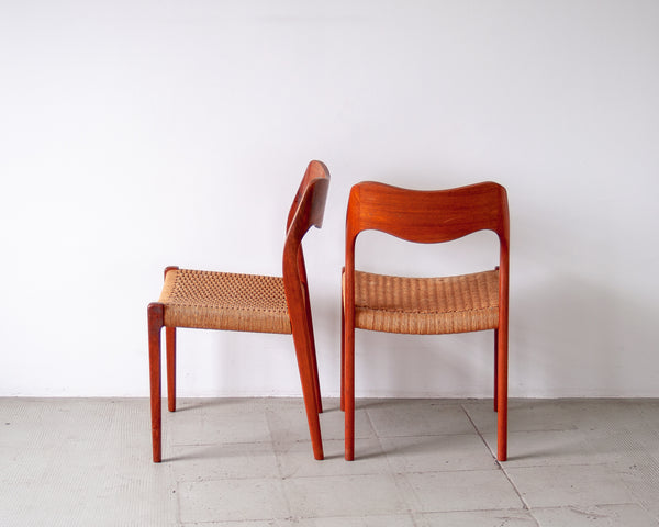 § Niels Moller Model 71 Dining Chairs - Set of 6
