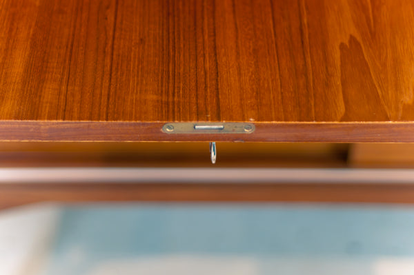 § Modernist Teak Bar or Desk Cabinet