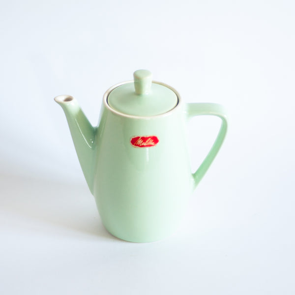 § Vintage Melitta Mint Teapot / Coffeepot