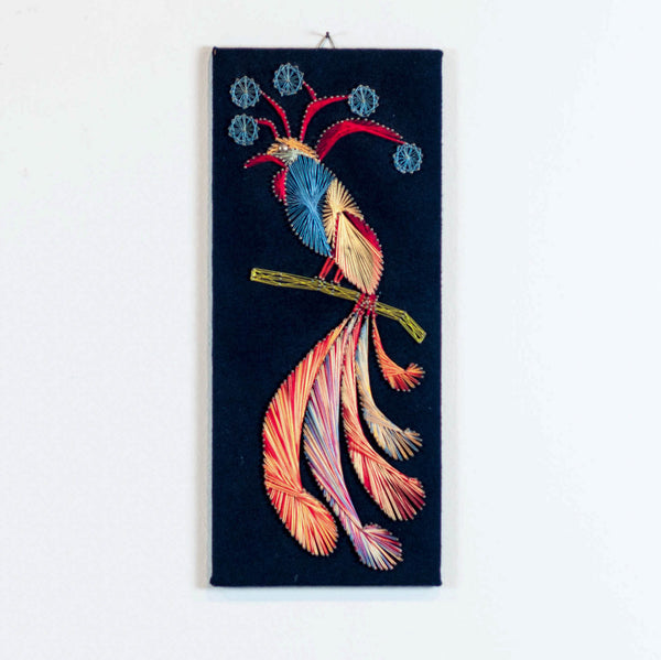 Oddhaus Vintage Decoration Luxembourg String Art Canvas