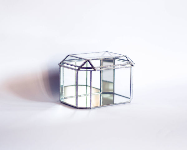 § Geometric Jewelry Box / Succulent Terrarium