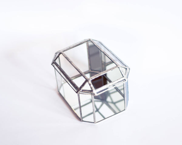 § Geometric Jewelry Box / Succulent Terrarium