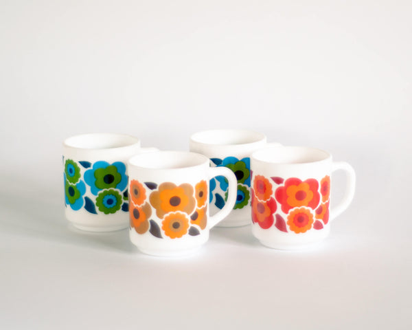 § Arcopal Lotus Flower Power Mugs