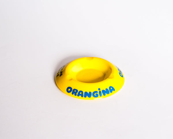 § French Orangina Advertising Ashtray