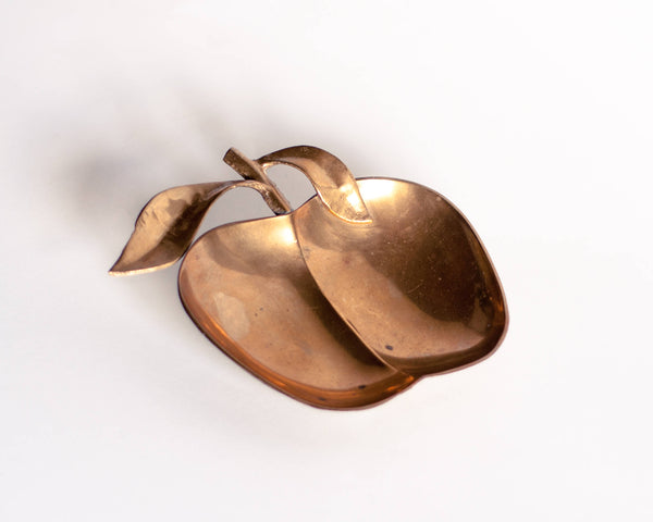 § Brass Apple Trinket Dish