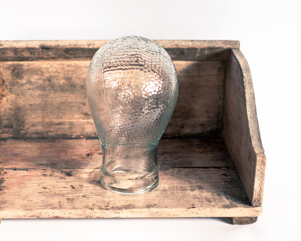 § Glass Head Hat Stand Display