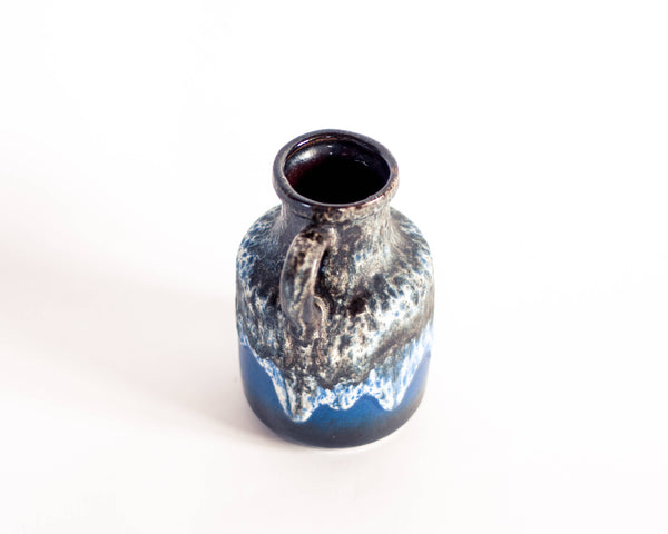 § Scheurich Fat Lava Vase 414 16 West Germany