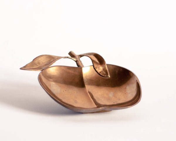 § Brass Apple Trinket Dish