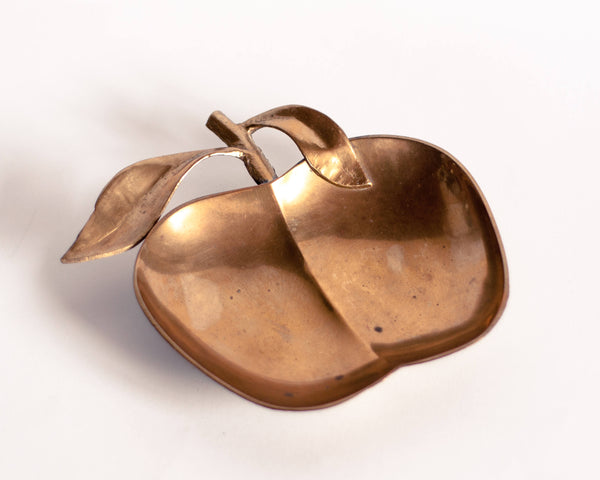 § Brass Apple Trinket Dish