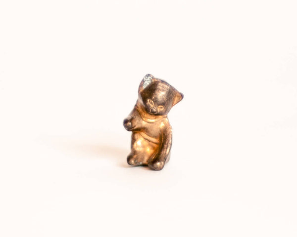 § Miniature Brass Kitten Figurine Trio