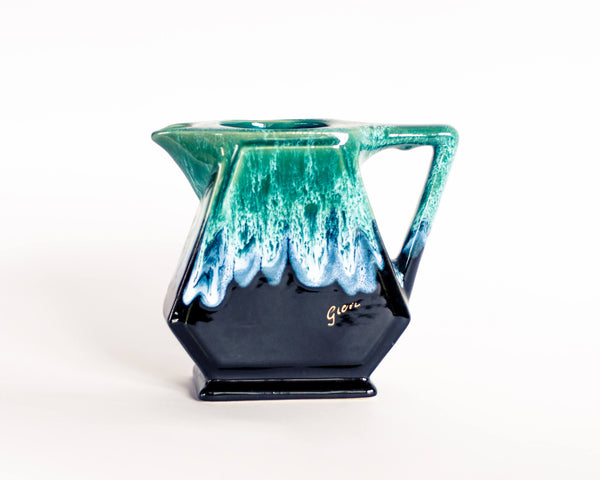 § Gien Fat Lava Vase