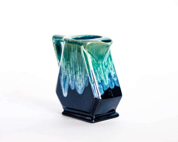 § Gien Fat Lava Vase