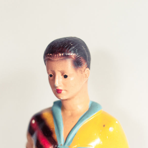 Oddhaus Vintage Luxembourg 30s Vintage Football Statue
